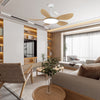 Nordic restaurant living room ceiling fan light
