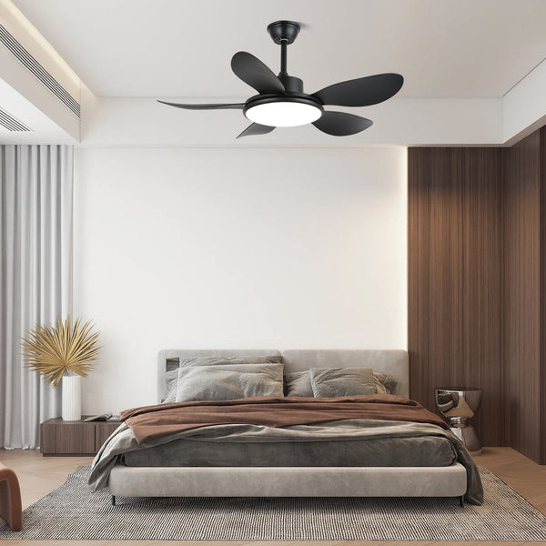 Nordic restaurant living room ceiling fan light
