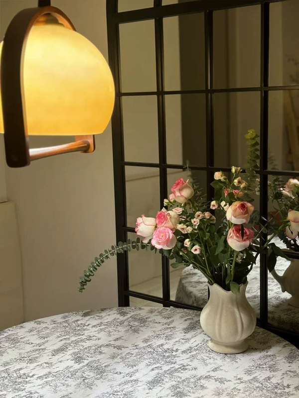 Medieval style retractable glass chandelier