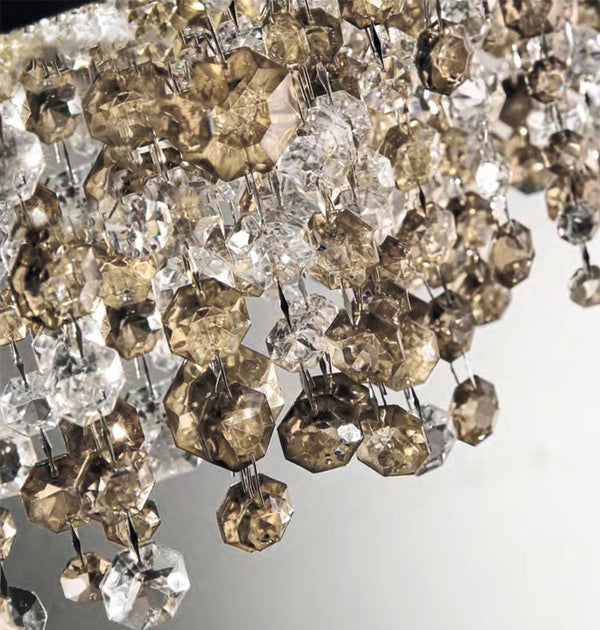 Modern crystal dining room chandelier