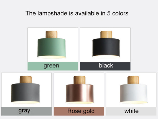 4-head macaron chandelier