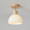 Modern wooden entrance ceiling lamp