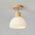 Modern wooden entrance ceiling lamp