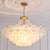 Living room light luxury crystal chandelier