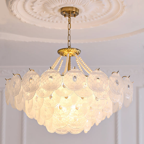 Living room light luxury crystal chandelier