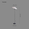 Pleated Shade Floor Lamp