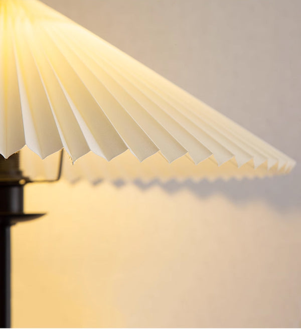 Pleated Shade Floor Lamp