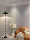 Pleated Shade Floor Lamp