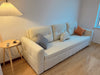 Pleated Shade & Solid Wood Floor Lamp