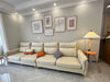Pleated Shade & Solid Wood Floor Lamp