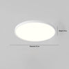 Ultra-thin seamless ceiling light