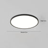 Ultra-thin seamless ceiling light