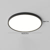 Ultra-thin seamless ceiling light