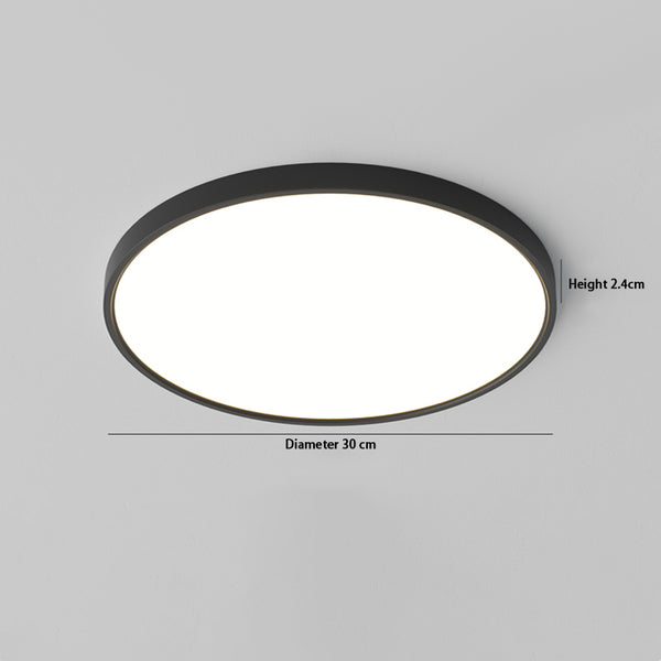 Ultra-thin seamless ceiling light