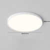 Ultra-thin seamless ceiling light