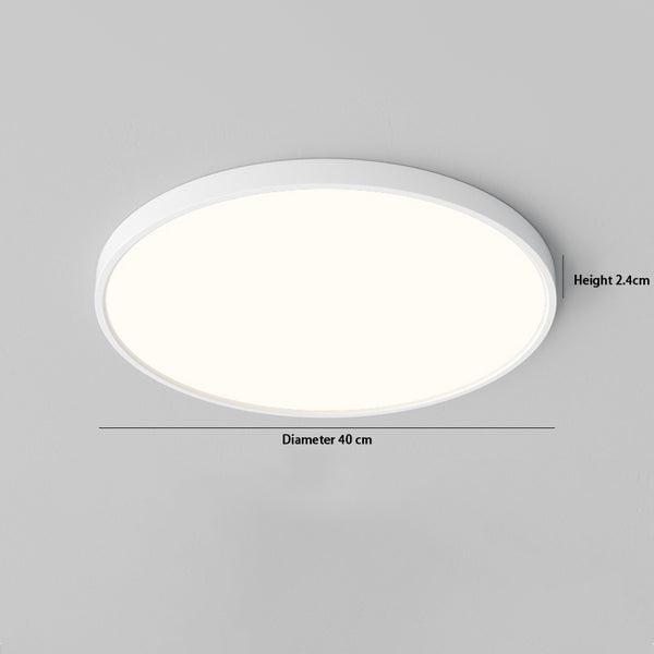Ultra-thin seamless ceiling light