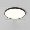Ultra-thin seamless ceiling light