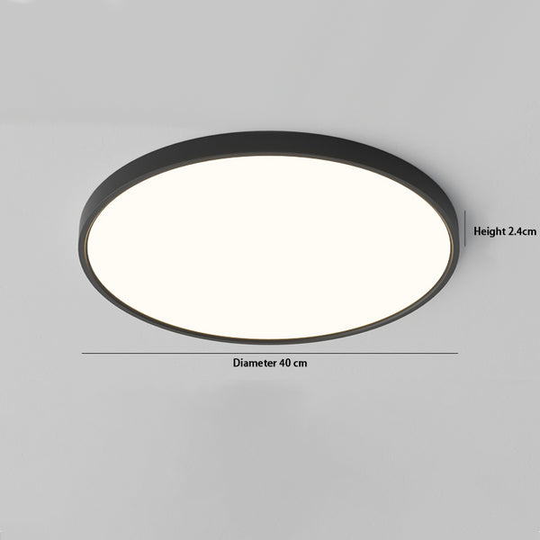 Ultra-thin seamless ceiling light