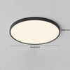 Ultra-thin seamless ceiling light