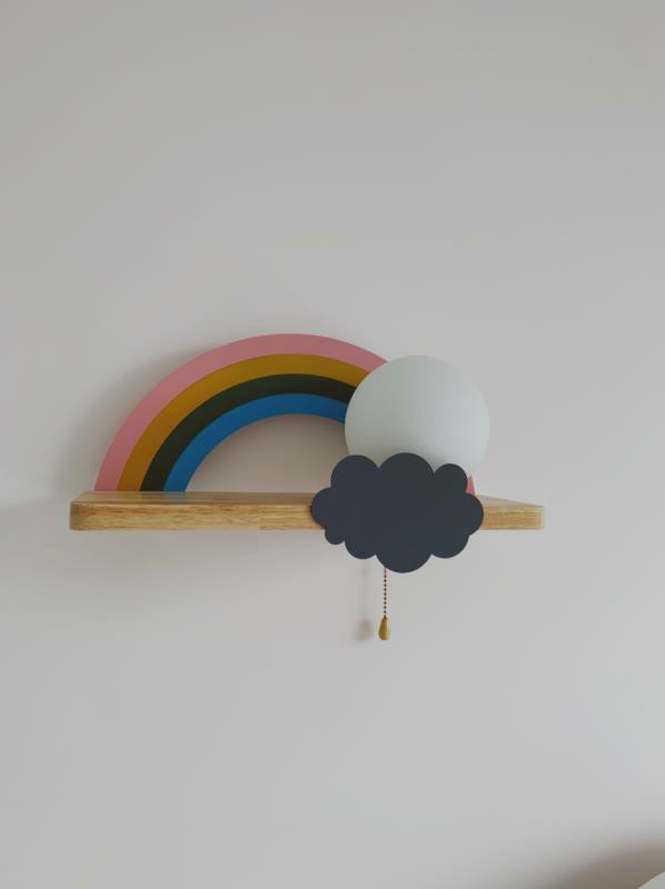 Regenbogen-Wandleuchte