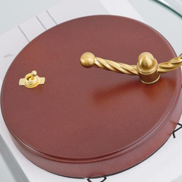 Lampe de table rétro en forme de queue de poisson