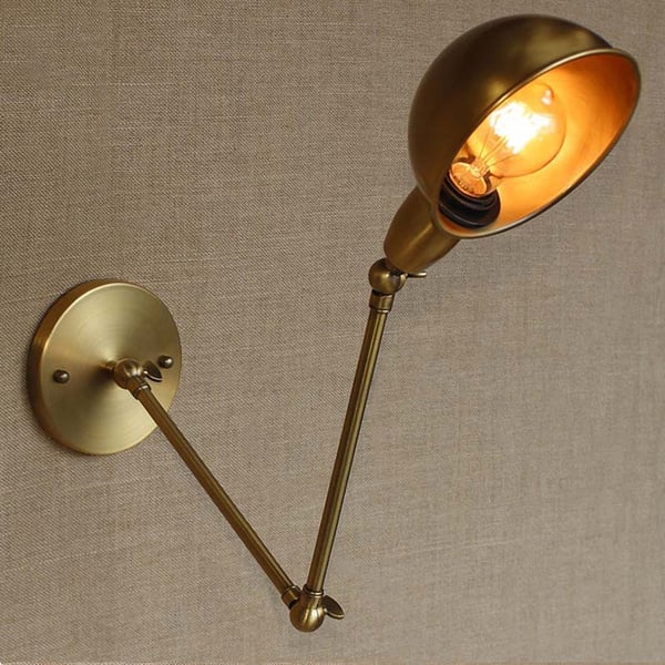 Retro Foldable Iron Wall Lamp