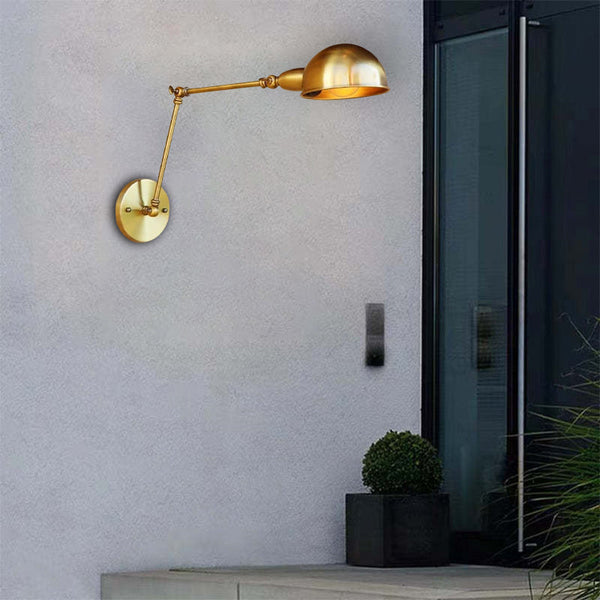 Retro Foldable Iron Wall Lamp