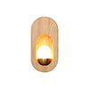 Retro Log Wall Lamp Bedroom Bedside Lamp