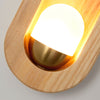 Retro Log Wall Lamp Bedroom Bedside Lamp
