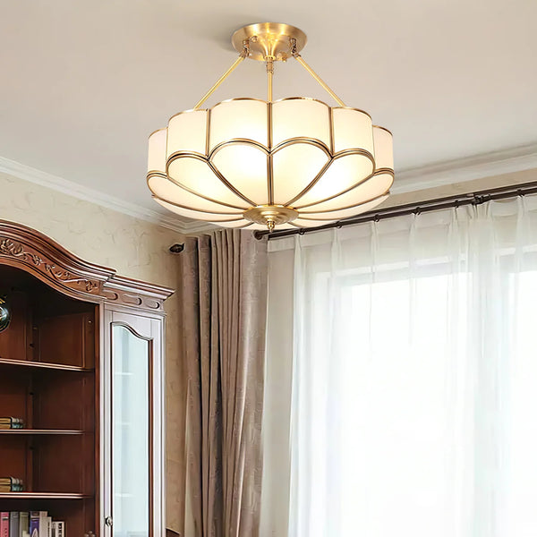 Retro Petal Ceiling Lamp