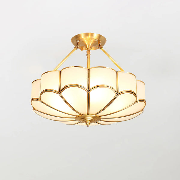 Retro Petal Ceiling Lamp