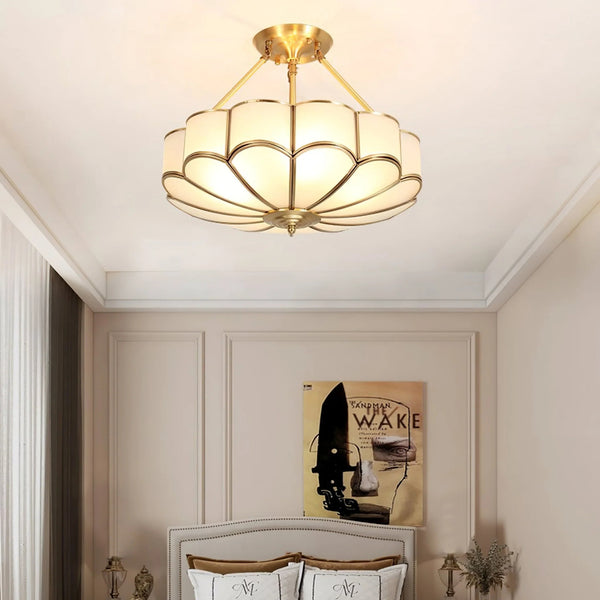 Retro Petal Ceiling Lamp