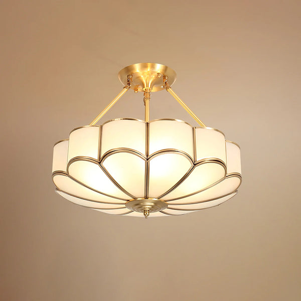 Retro Petal Ceiling Lamp