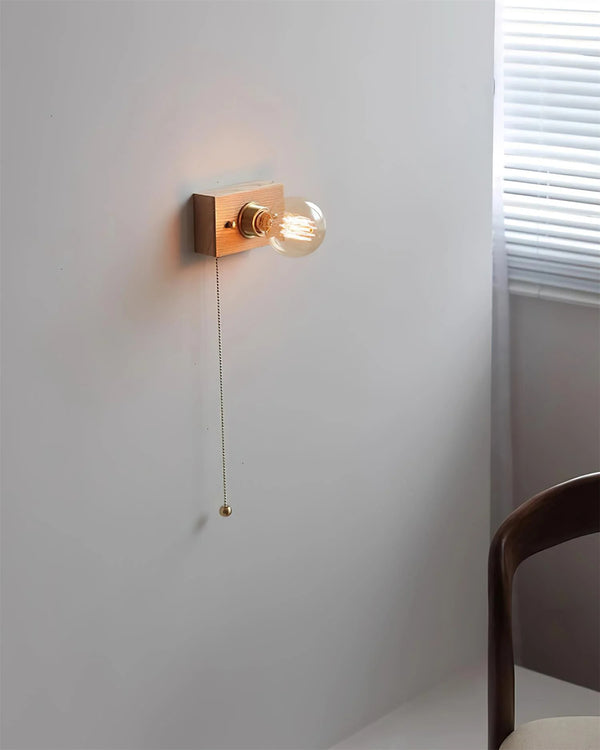 Retro bedside wall lamp