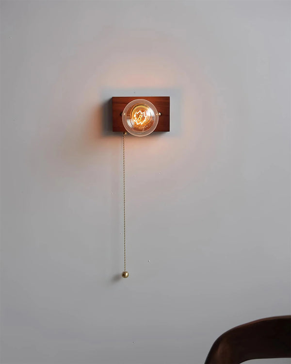 Retro bedside wall lamp