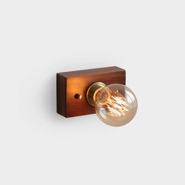 Retro bedside wall lamp