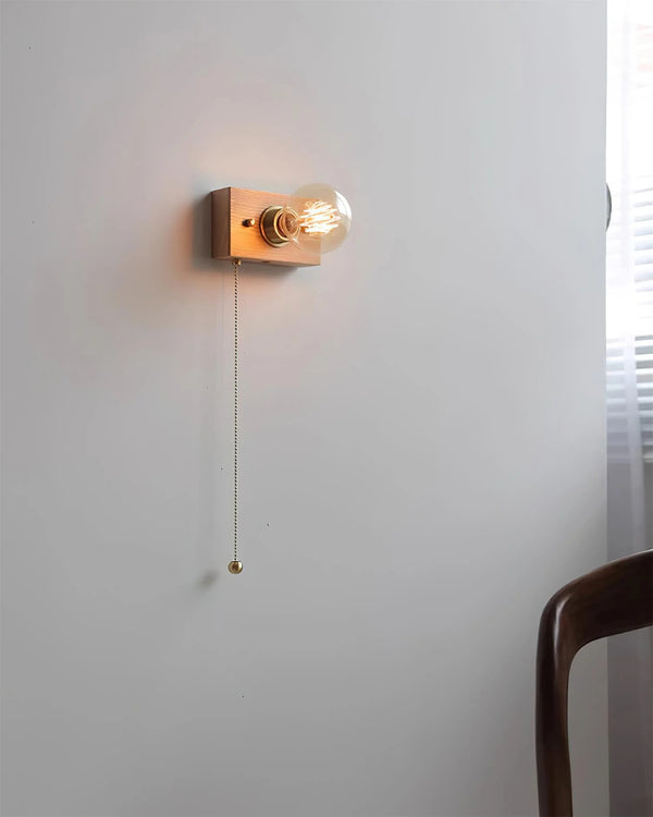 Retro bedside wall lamp