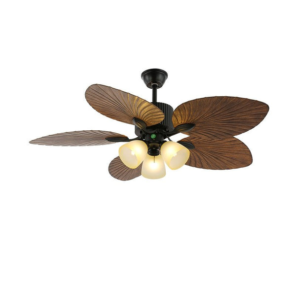 Retro ceiling fan lights for dining room and living room