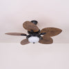 Retro ceiling fan lights for dining room and living room