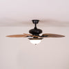 Retro ceiling fan lights for dining room and living room