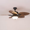 Retro ceiling fan lights for dining room and living room