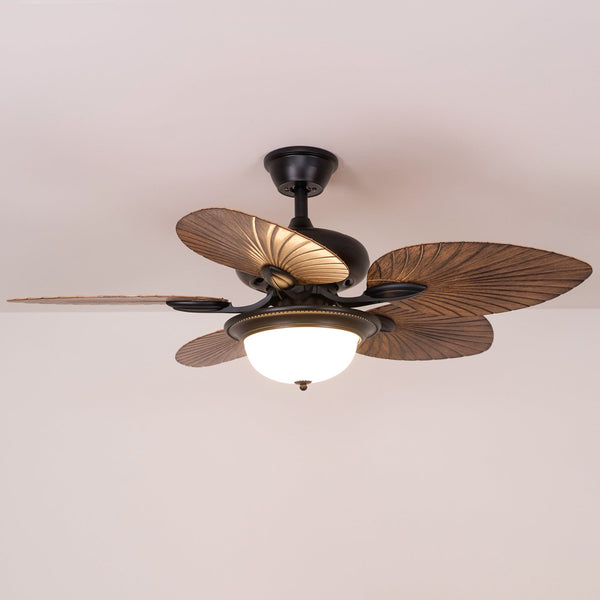 Retro ceiling fan lights for dining room and living room
