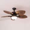 Retro ceiling fan lights for dining room and living room