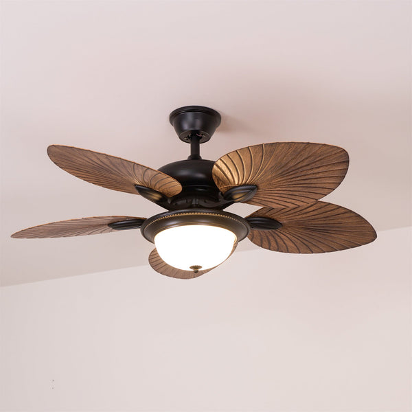 Retro ceiling fan lights for dining room and living room