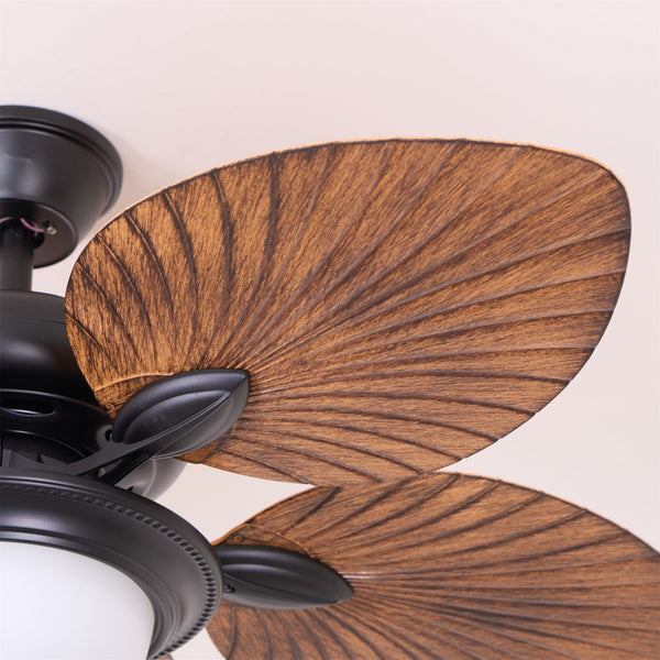 Retro ceiling fan lights for dining room and living room