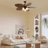 Retro ceiling fan lights for dining room and living room