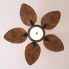 Retro ceiling fan lights for dining room and living room