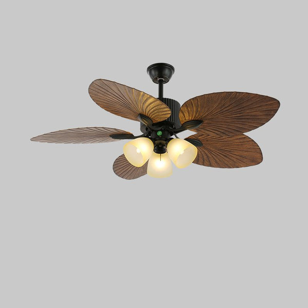 Retro ceiling fan lights for dining room and living room
