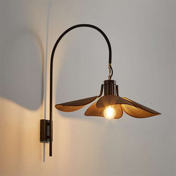 Japanese style wabi-sabi retro wall lamp