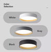Geometrische Holzmaserung Runde Deckenlampe